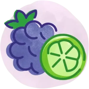 Bevi Blackberry Lime Main
