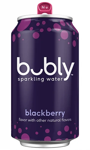 Bubly Blackberry Can