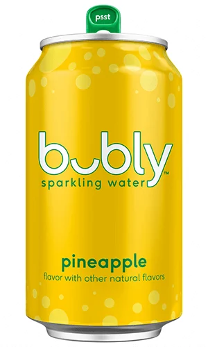Bubly Pineapple Can