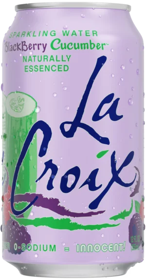 LaCroix Blackberry Cucumber Can