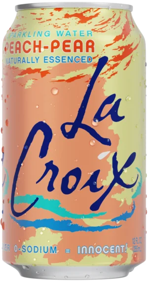 Lacroix Peach Pear Can