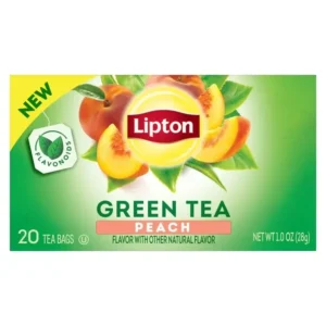 Lipton Peach Green Tea Bags