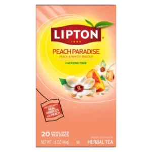 Lipton Peach Paradise Herbal Tea Bags