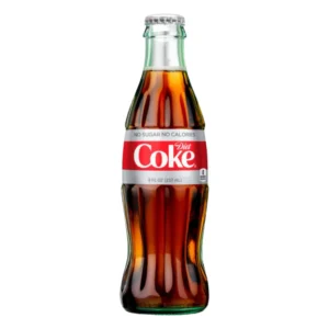 Coca Cola Diet Coke Glass Bottles