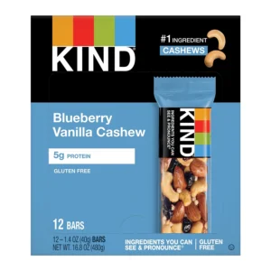 KIND Blueberry Vanilla Cashew Bars