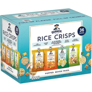 Quaker Rice Crisps Sweet and Savory Mix Variety Pack